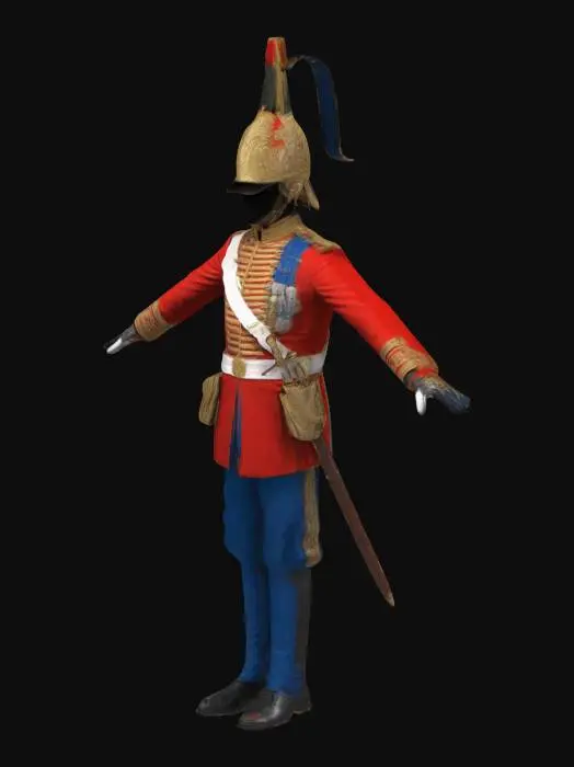3D model for Royal Guard Doll