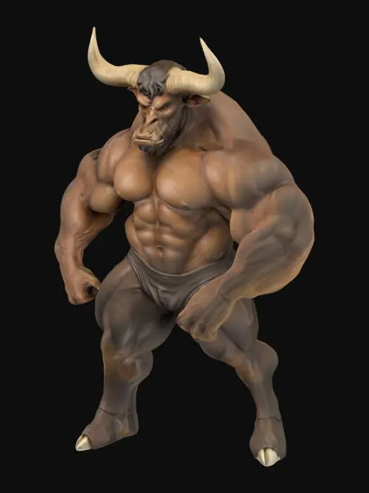 3D model for Minotaur Strength