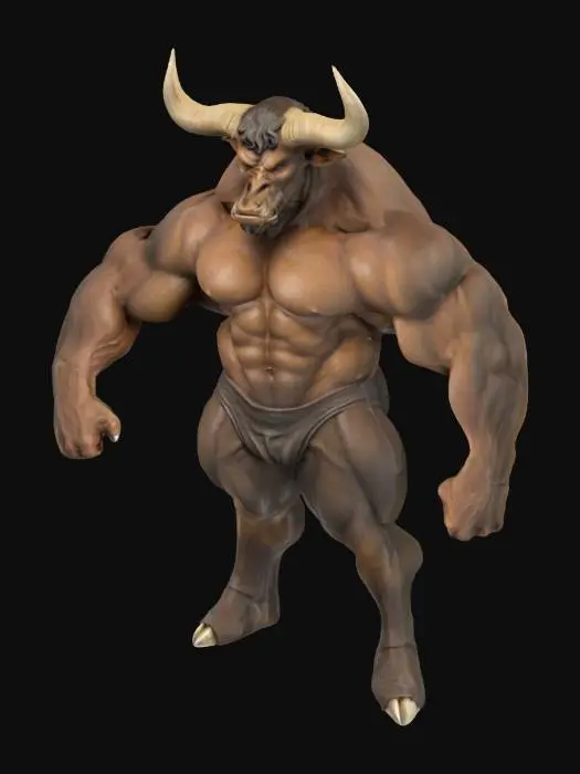 3D model for Minotaur Strength