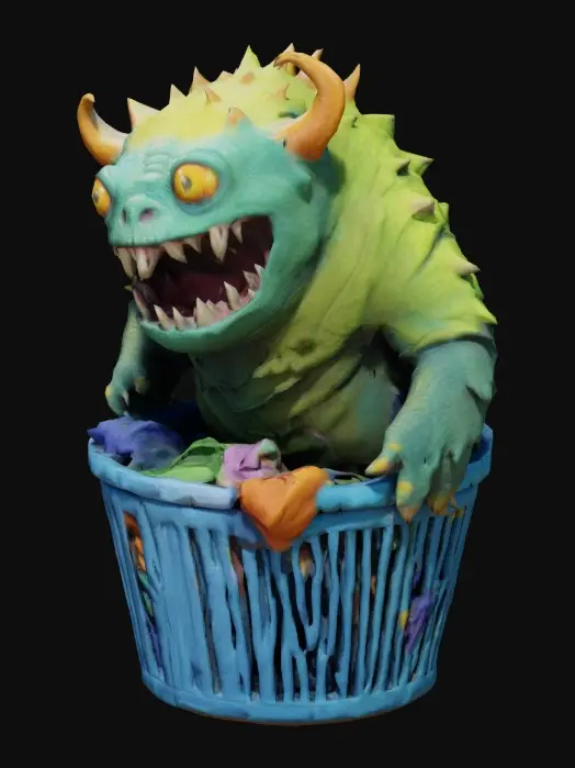 3D model for Laundry Monster Adventures