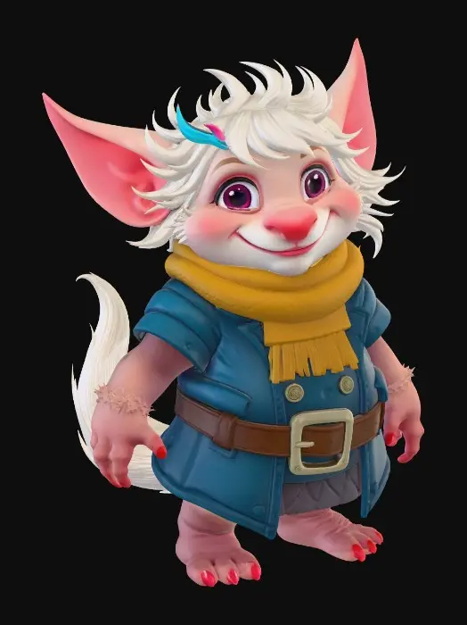 3D model for Whisker in the Woods