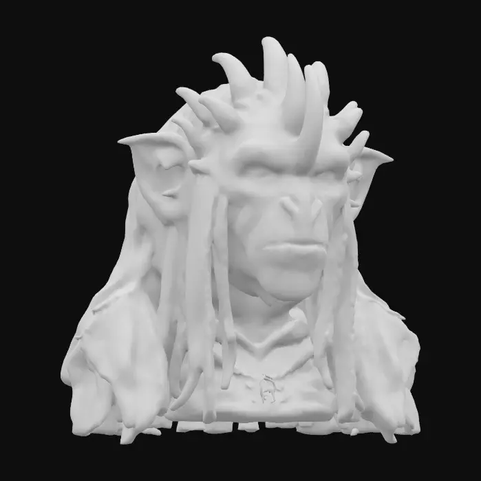 3D model for Elder Bluehorn