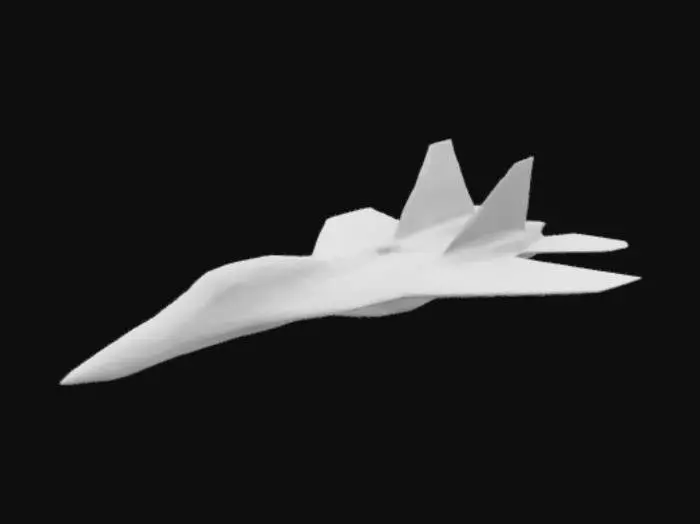 3D model for Sukhoi 57