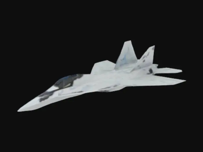 3D model for Sukhoi 57