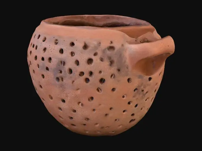 3D model for Perforated Earthenware Pot