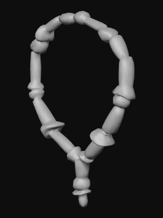 3D model for Oranamento olmeca