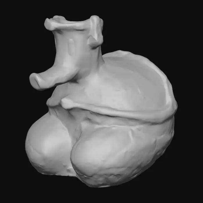 3D model for Recipientes zoomorfos