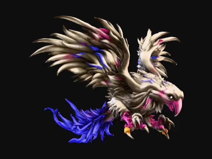 3D model for heavy mech