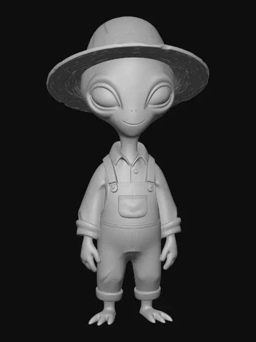 3D model for Alien Farmer