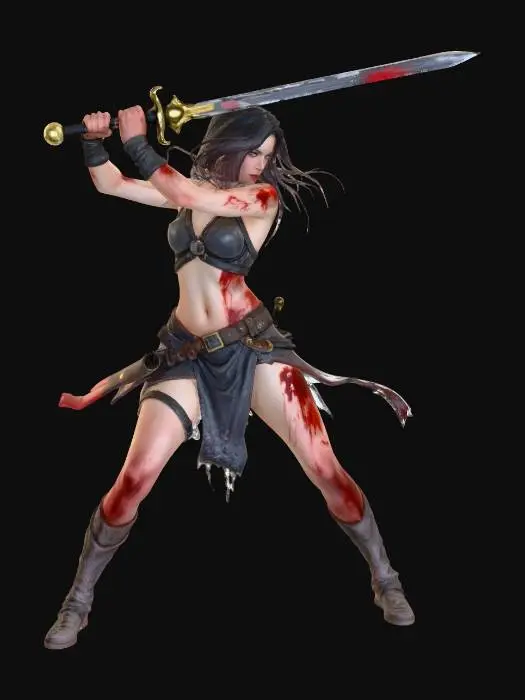 3D model for Warrior's Reckoning