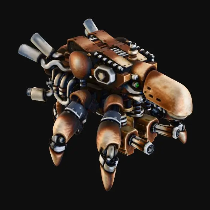 3D model for heavy mech