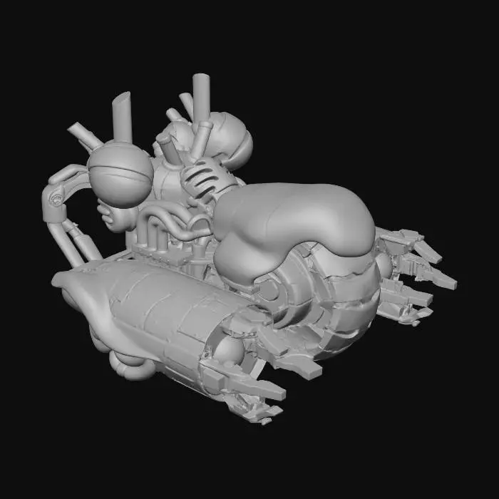 3D model for heavy mech