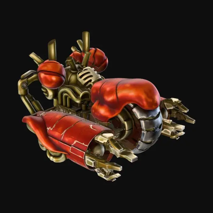 3D model for heavy mech