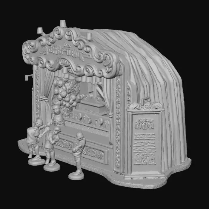 3D model for Carnival Duck Shooting Game