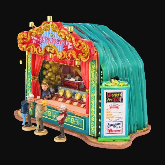 3D model for Carnival Duck Shooting Game