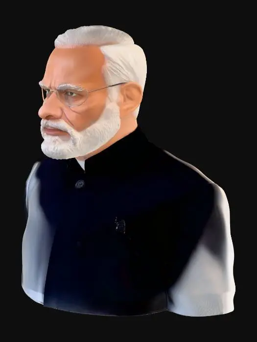 3D model for narendra modi