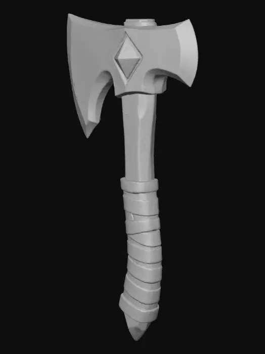 3D model for Bloodforged Axe