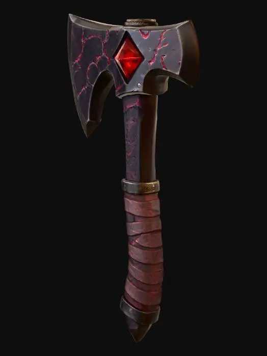 3D model for Bloodforged Axe