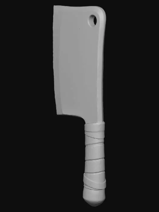 3D model for Bloodforged Cleaver