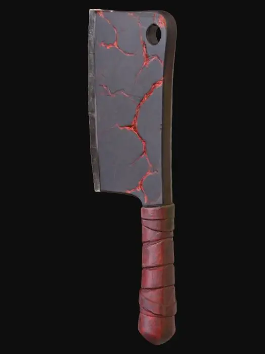 3D model for Bloodforged Cleaver