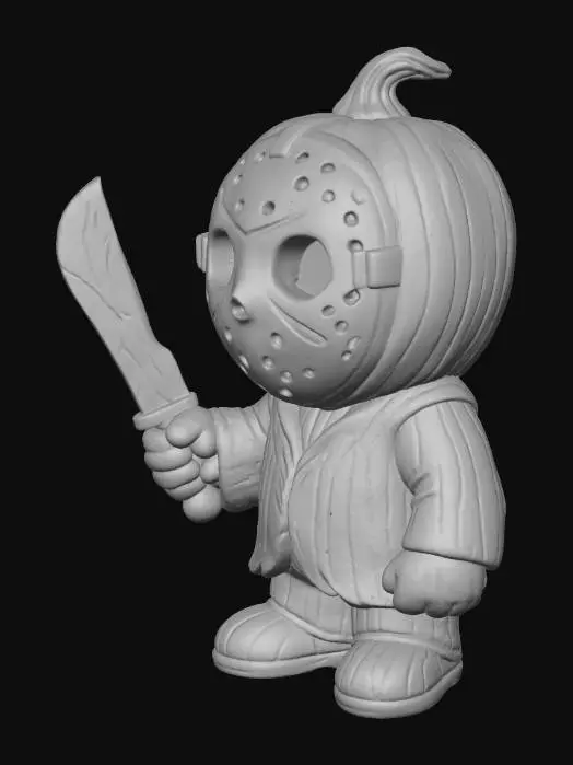 3D model for Pumpkin Jason