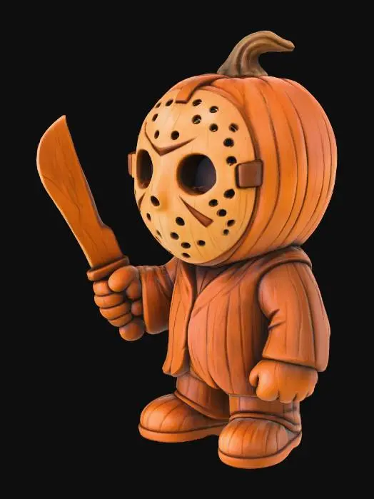 3D model for Pumpkin Jason