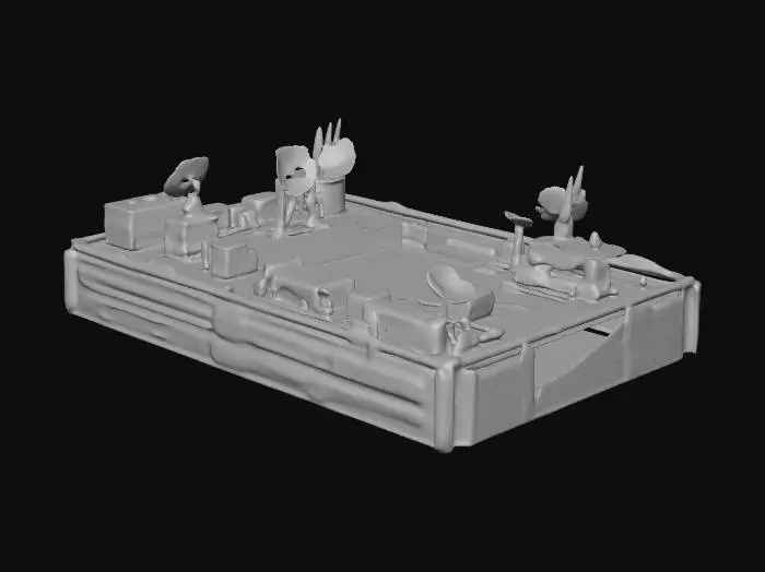 3D model for Cybernetic Command Hub