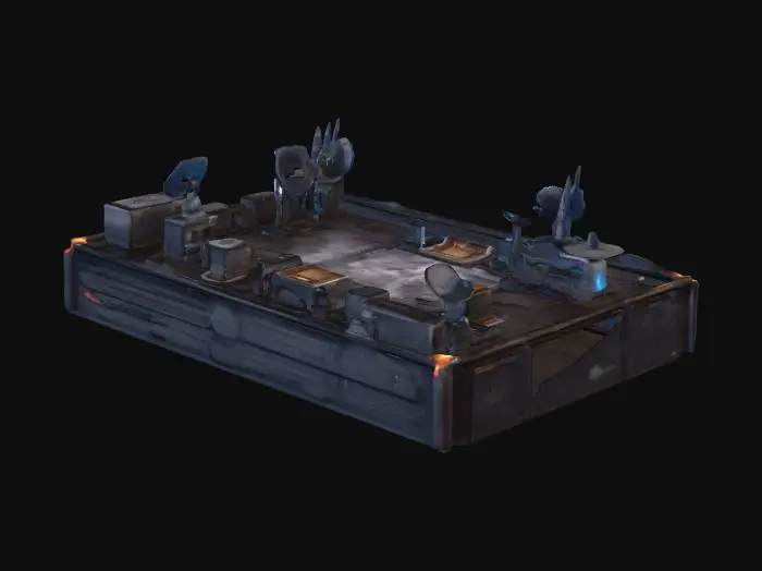 3D model for Cybernetic Command Hub