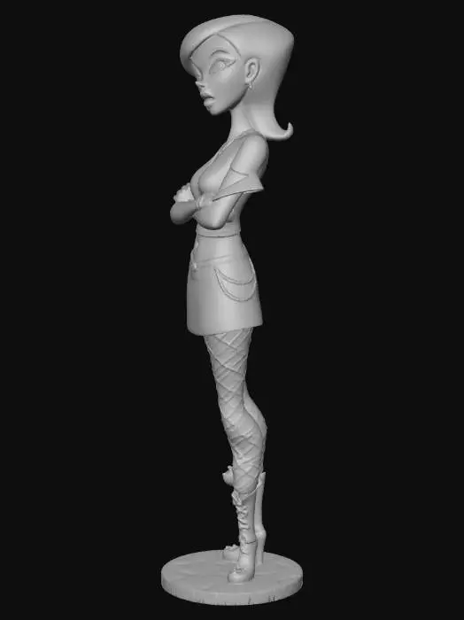 3D model for Two-Tone Rebel
