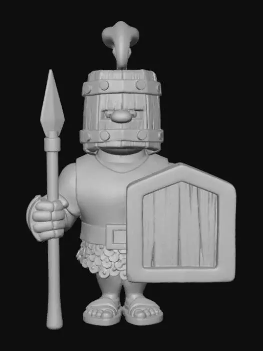 3D model for Goblin Guard