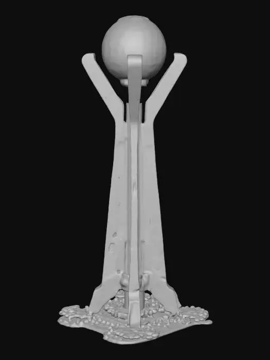 3D model for scifi post