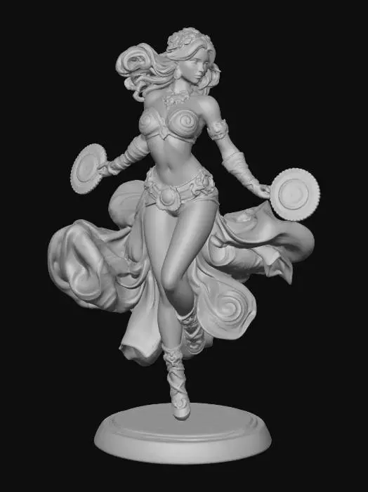 3D model for Celestial Dancer