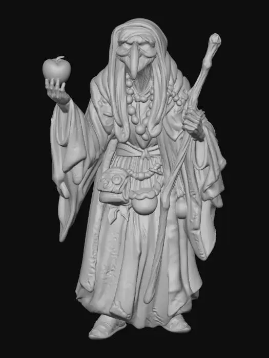 3D model for Hag of the Woods