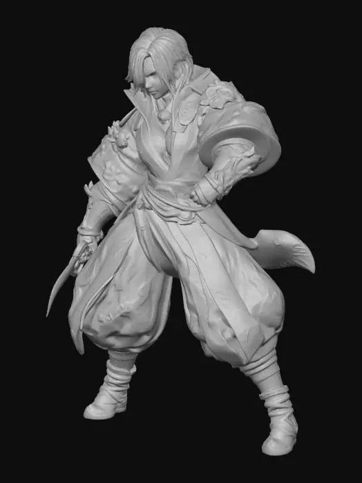 3D model for Warrior's Resolve