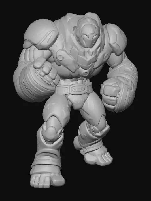 3D model for Stone Guardian