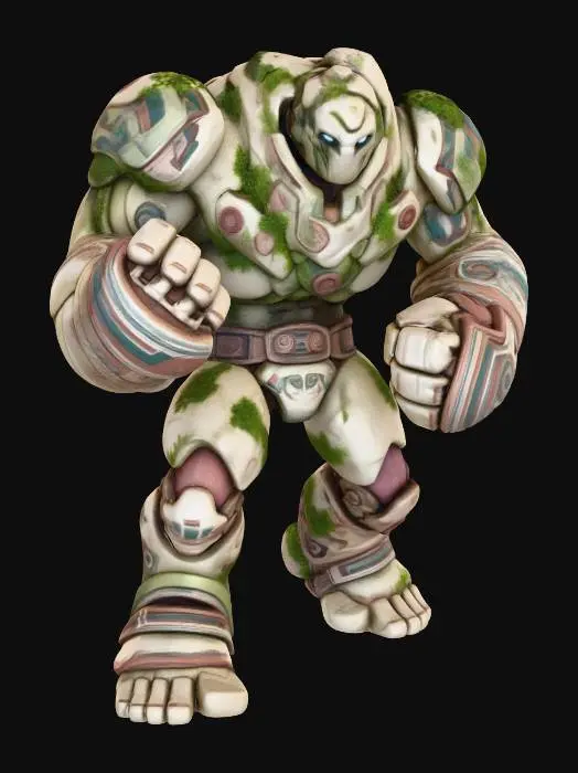 3D model for Stone Guardian