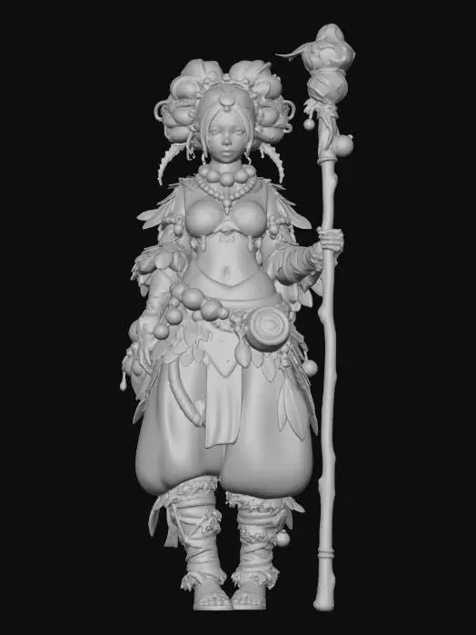 3D model for Enchanted Forest Guardian