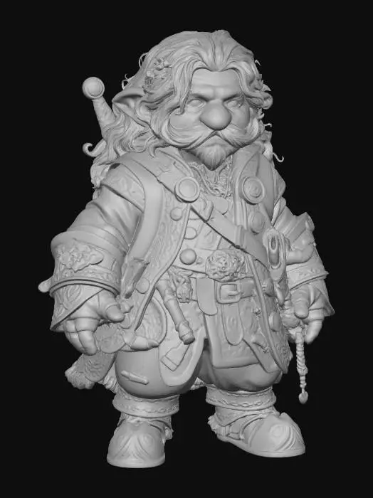 3D model for Forest Adventurer