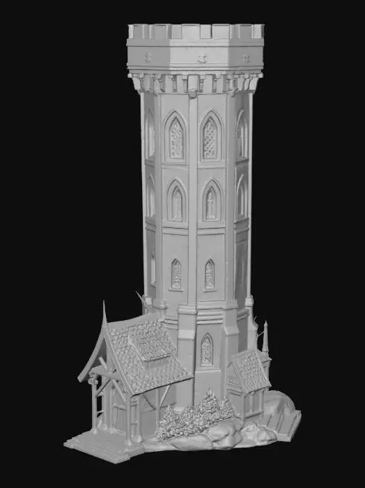 3D model for Winter Bastion