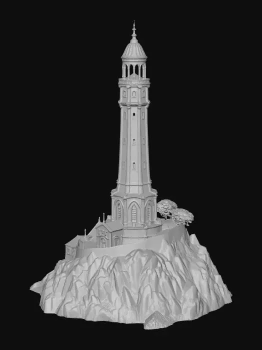 3D model for Moonlit Sentinel