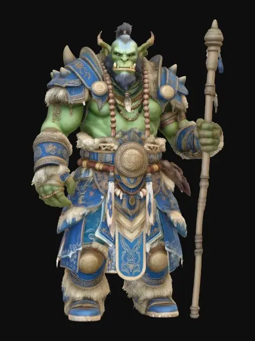 3D model for Elder Orc Shaman