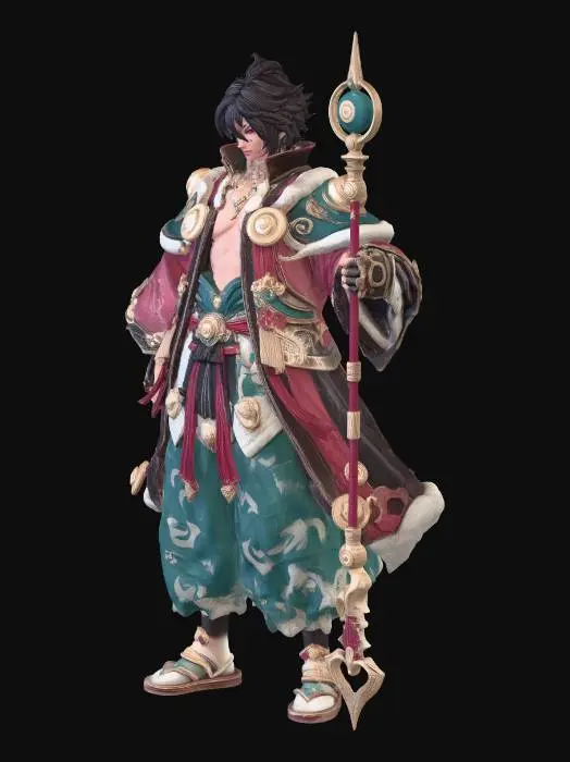 3D model for Crimson Sage