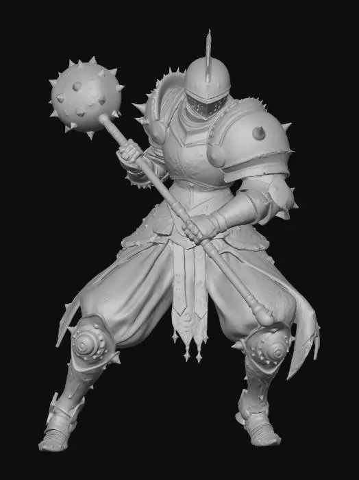 3D model for Damask Warden