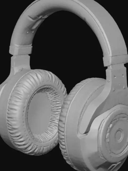 3D model for Headphones Resting