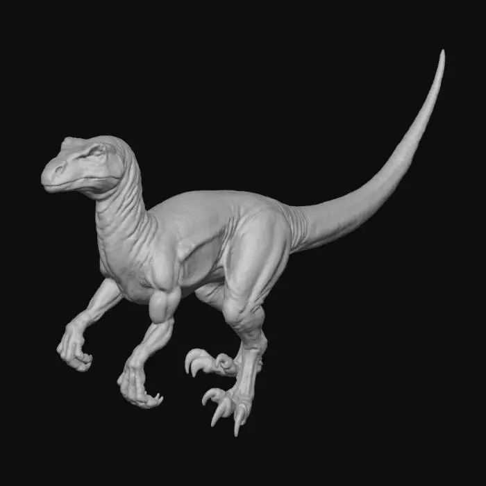 3D model for Velociraptor Raptor Dinosaur