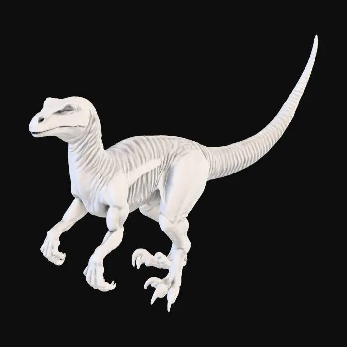 3D model for Velociraptor Raptor Dinosaur