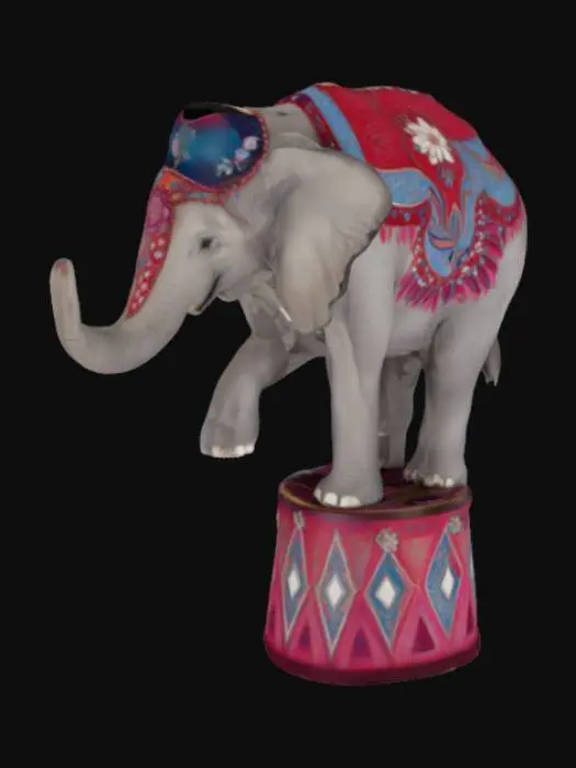 3D model for Elephant Performer