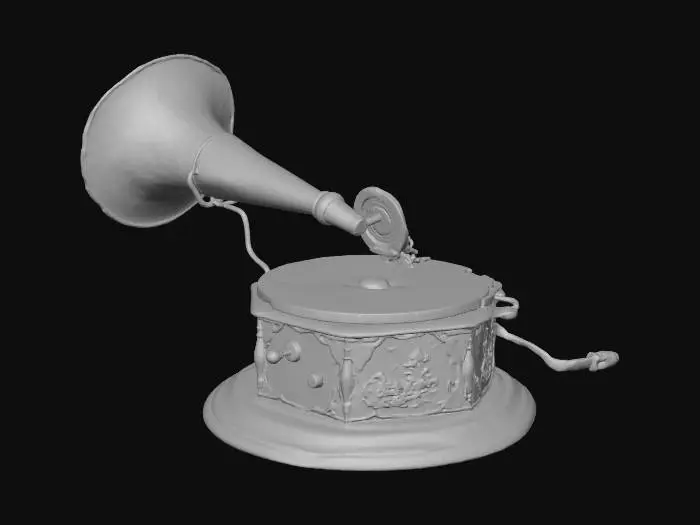 3D model for Toy Gramophone