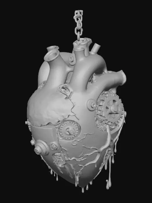3D model for Clockwork Heart