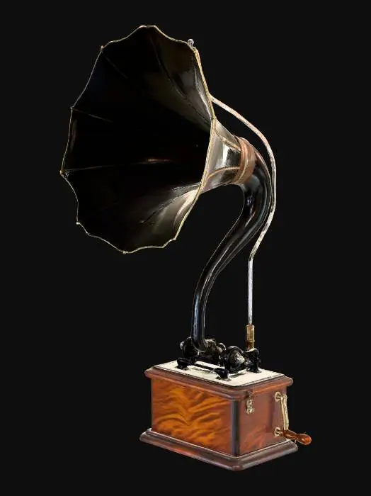 3D model for Vintage Music Machine